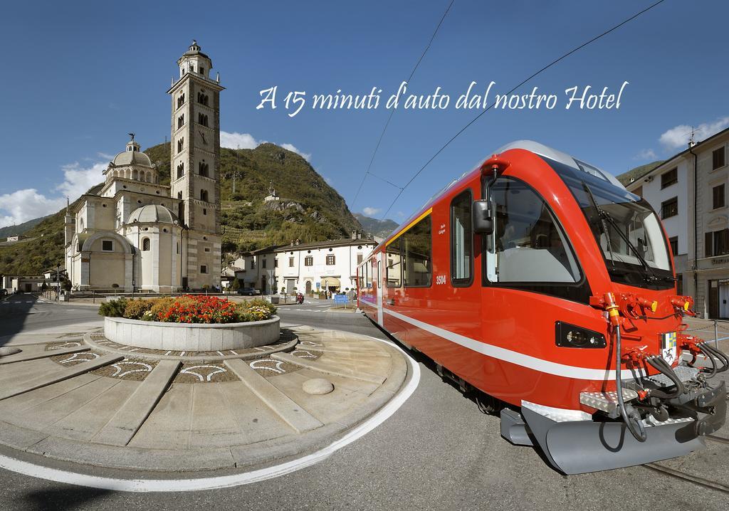 Hotel La Rosa Teglio Bagian luar foto